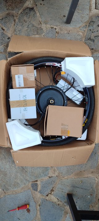 Kit conversión bici eléctrica 29" 36/48V
