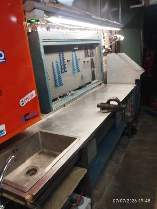 Banco de trabajo y panel de herramientas