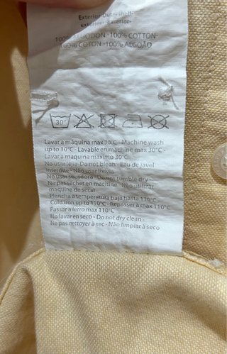 Camisa Oxford Scalpers Amarilla