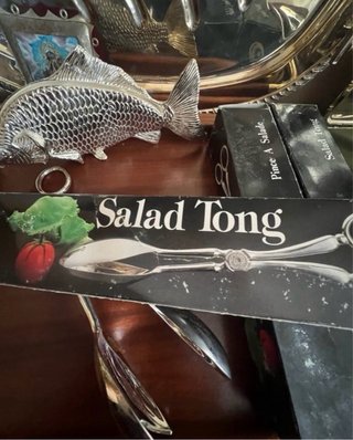 Pinzas de alpaca para ensalada 20€ unidad