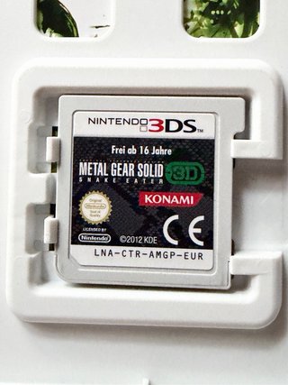 Metal Gear Solid Snake Eater 3D 3DS