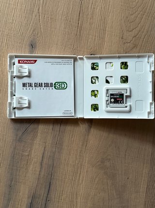 Metal Gear Solid Snake Eater 3D 3DS