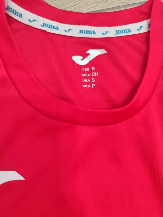 Camiseta deportiva Joma Talla S Roja
