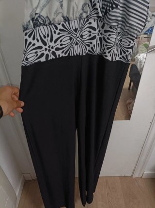 Mono largo estampado mujer