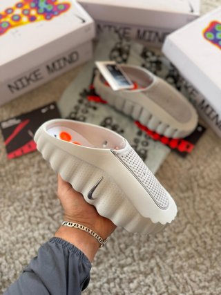 Chanclas Nike Mind Beige/Blanco