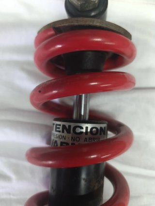 Amortiguador Derbi FDX Rojo