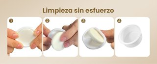 Kit Depiladora Mini Cera Calentador Facial NUEVO