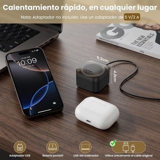 Kit Depiladora Mini Cera Calentador Facial NUEVO