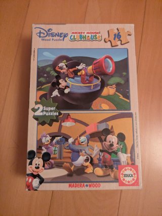Puzzles Disney Mickey, Minnie, Cars y Monstruos SA