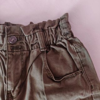 Shorts verdi Kiabi vita alta
