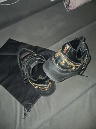 Zapatillas Karl Lagerfeld mujer negras y doradas