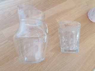 2 jarritas de cristal