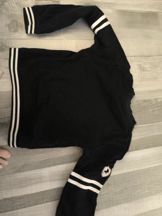 Jersey Lois Negro Rayas Blancas
