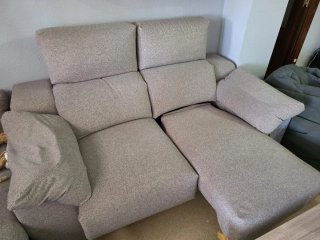 Sofá de 2 plazas beige