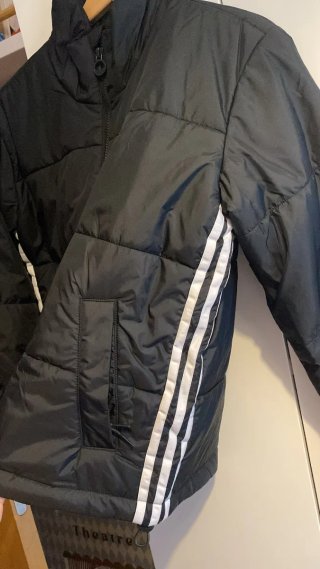 Chaqueta acolchada Adidas negra