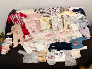 Lote Ropa Bebé Niña 0-1 Mes Invierno 46 Prendas