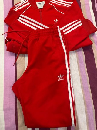 Conjunto Chándal Adidas Rojo