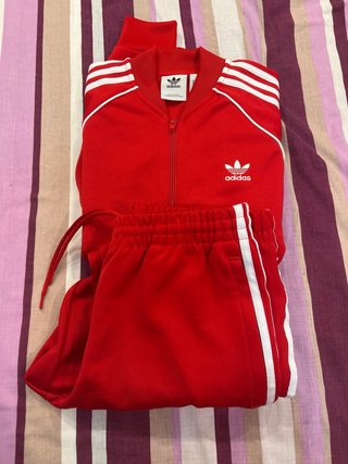 Conjunto Chándal Adidas Rojo