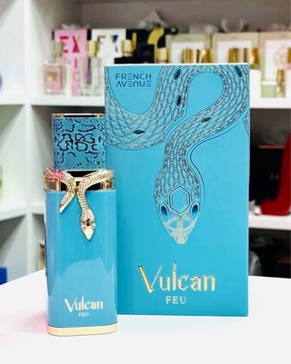 Perfume Vulcan Feu French Avenue Azul Dorado