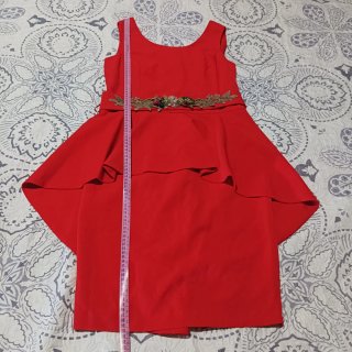 Vestido rojo para bodas y eventos