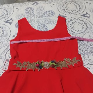 Vestido rojo para bodas y eventos