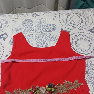 Vestido rojo para bodas y eventos
