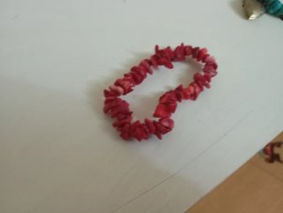 Lote 3 Pulseras: Coral, Turquesa y Cuero