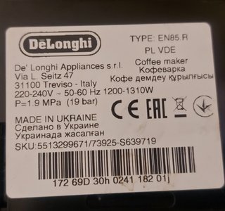 Repuestos Cafetera Delonghi Essenza Mini