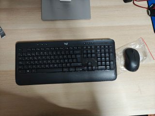 Teclado y Ratón Logitech MK540 Negro