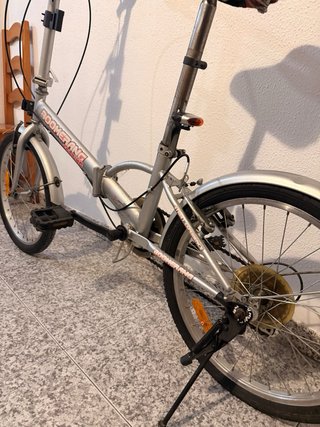 Bici Plegable Boomerang +candado