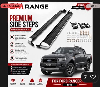 Estriberas Ford Ranger 2019