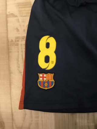Pantalón Corto Barça Nike Azul/Rojo T8