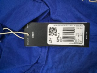 Giacca Adidas Italia Mondiali Uomo Blu