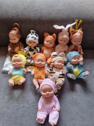 Colección 10 muñecos bebé Lovely