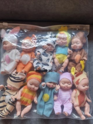 Colección 10 muñecos bebé Lovely