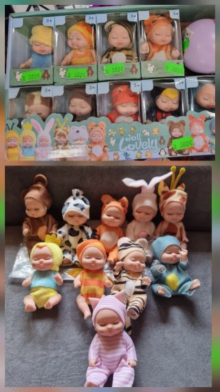 Colección 10 muñecos bebé Lovely