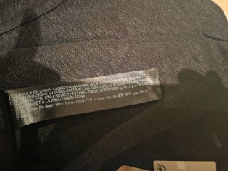 Camiseta Lino Negra Manga Larga Massimo Dutti