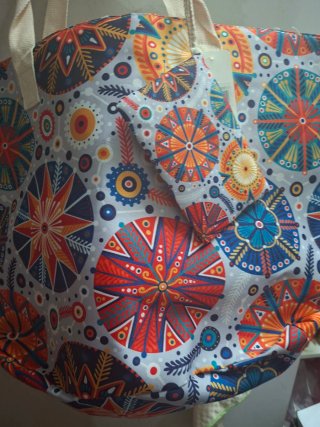 Bolsa de playa Boso multicolor