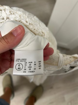 Vestido de Novia Boho Encaje Blanco