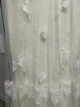 Vestido de Novia Boho Encaje Blanco