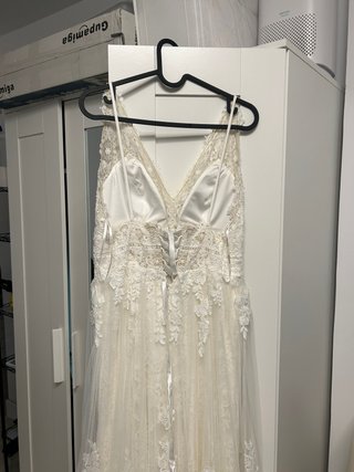 Vestido de Novia Boho Encaje Blanco