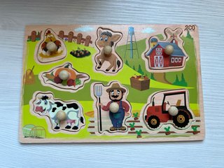 Puzzles de madera infantiles