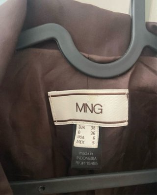 Traje completo marrón Mango
