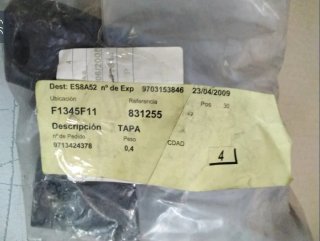 831255 Tapa aire Piaggio Vespa