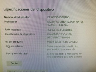 PC Fujitsu ESPRIMO i5 3.40GHz