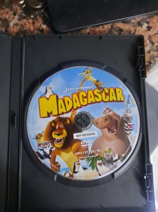 Madagascar DVD Película Animada Español