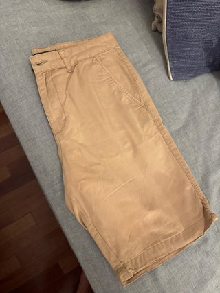 Bermuda Chino Bershka Talla 38 Camel
