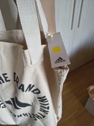 Borsa shopper Adidas nuova originale