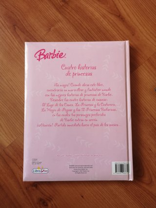 Libro Barbie: Cuatro Historias de Princesas