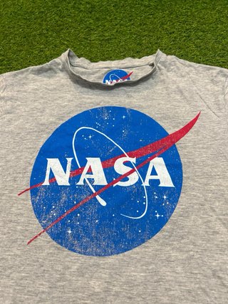 Camiseta NASA Gris Talla XS